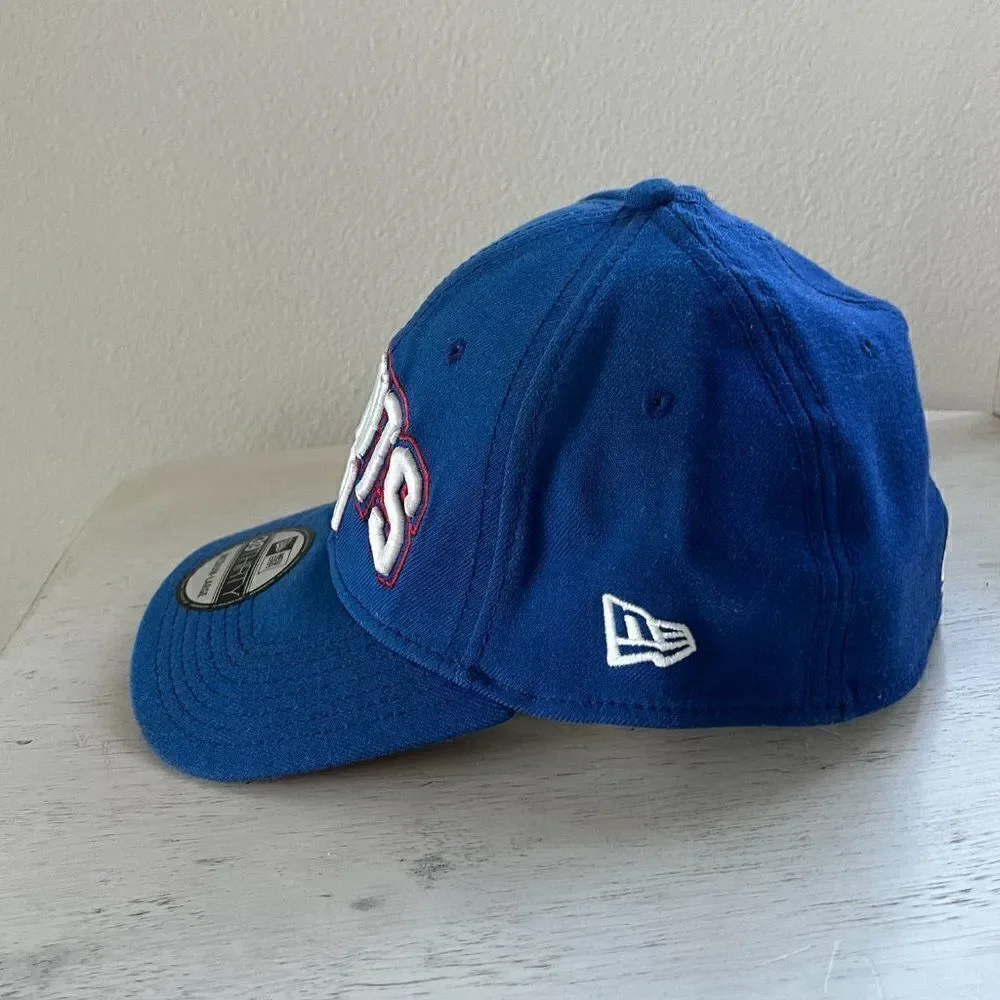 New York Giants Hat Cap Strap Back Blue White NFL Football Adjustable Mens